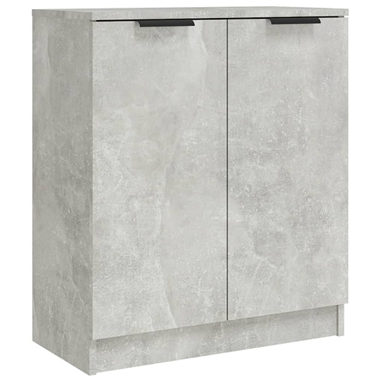 Algot Sideboard With 4 Doors 3 Drawers In Concrete Effect