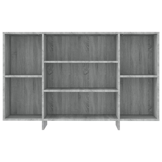 Algot Wooden Shelving Unit With 4 Shelves In Grey Sonoma Oak