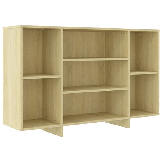 Algot Wooden Shelving Unit With 4 Shelves In Sonoma Oak