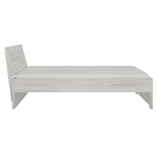 Alink Wooden Super King Size Bed In White_2