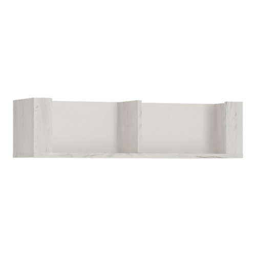 Read more about Alink wooden small wall shelf in white