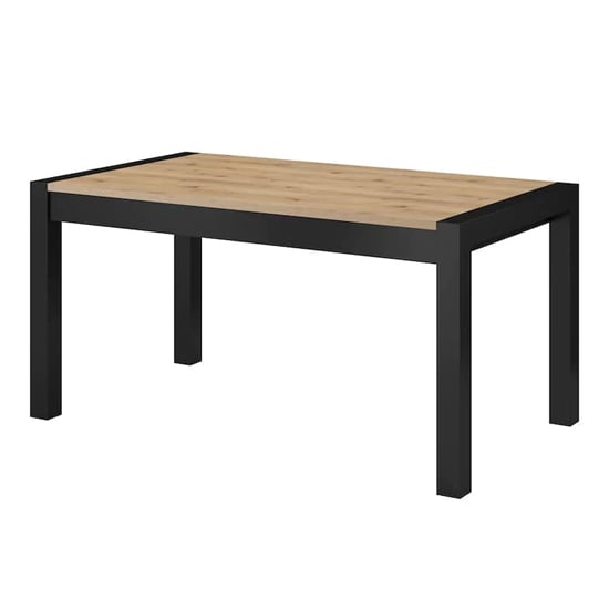 Aliso Extending Wooden Dining Table In Taurus Oak