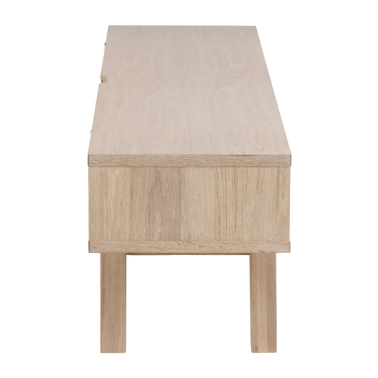 Alisto Wooden 2 Drawers TV Stand In Oak White_4