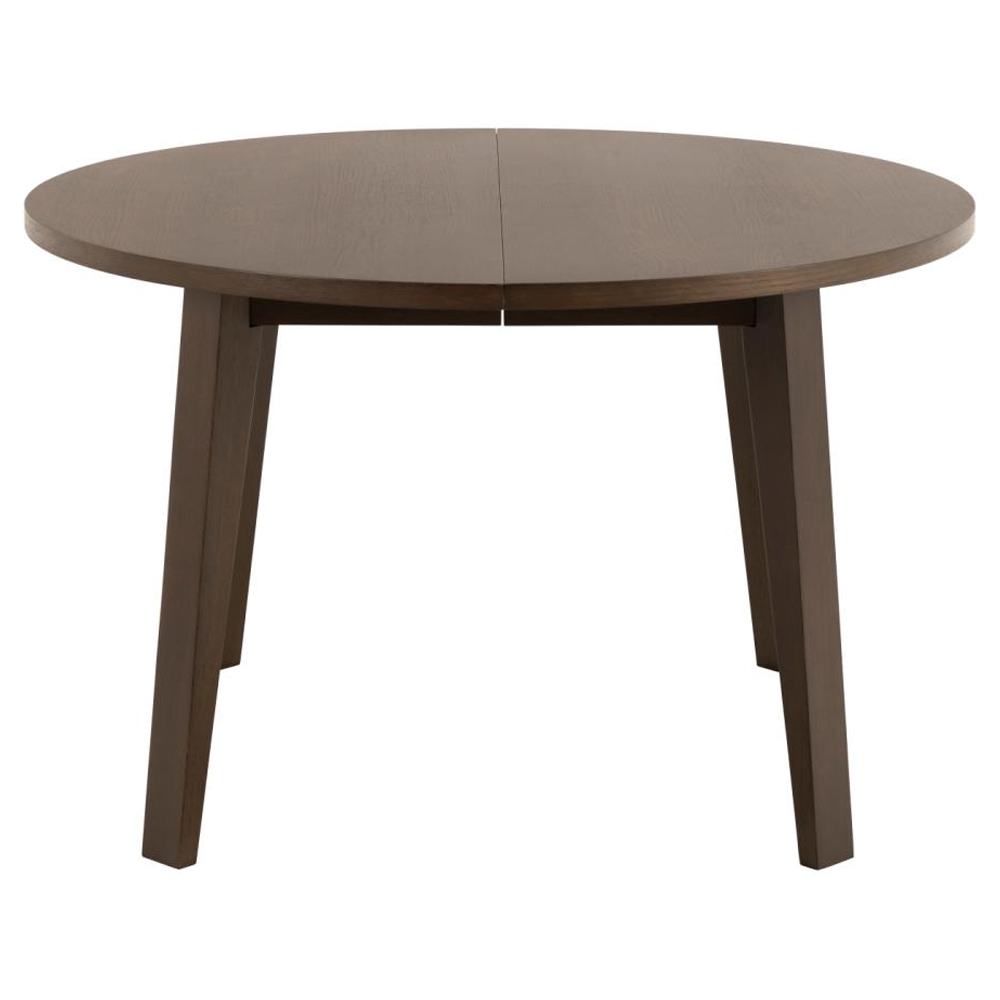 Alisto Wooden Rectangular Dining Table - Smoked Oak