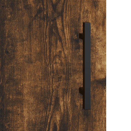 Alivia Wooden TV Stand With 2 Doors In Smoked Oak