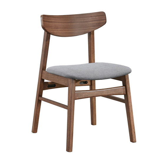 Read more about Allen wooden dining chair in walnut