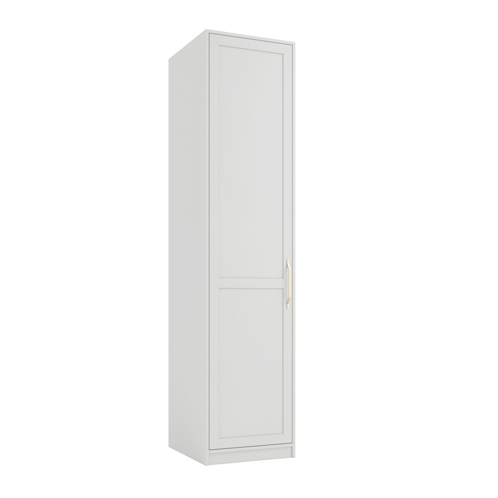 Allen Wooden Wardrobe With 1 Door In White