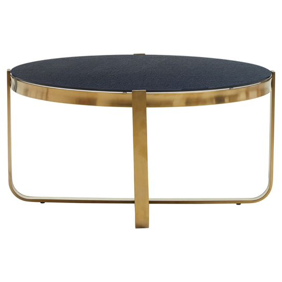 Allina Round Black Glass Coffee Tables With Gold Steel Base_3