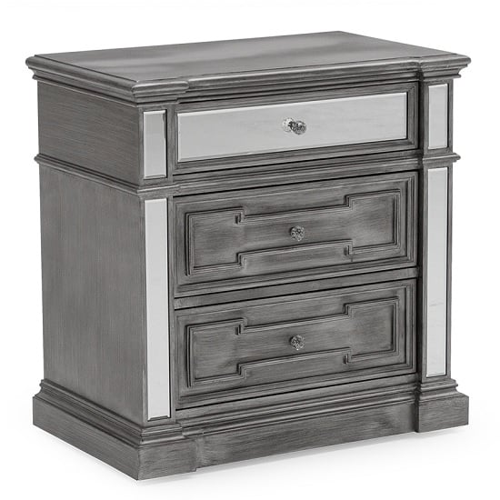 Mirrored bedside table