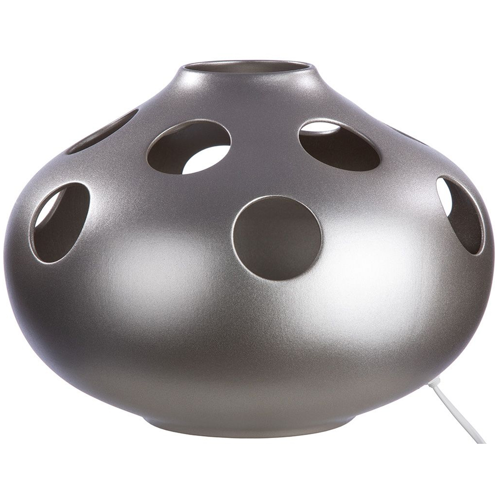 Allston Ceramics Nazareth Bulbous Table Lamp In Champagne