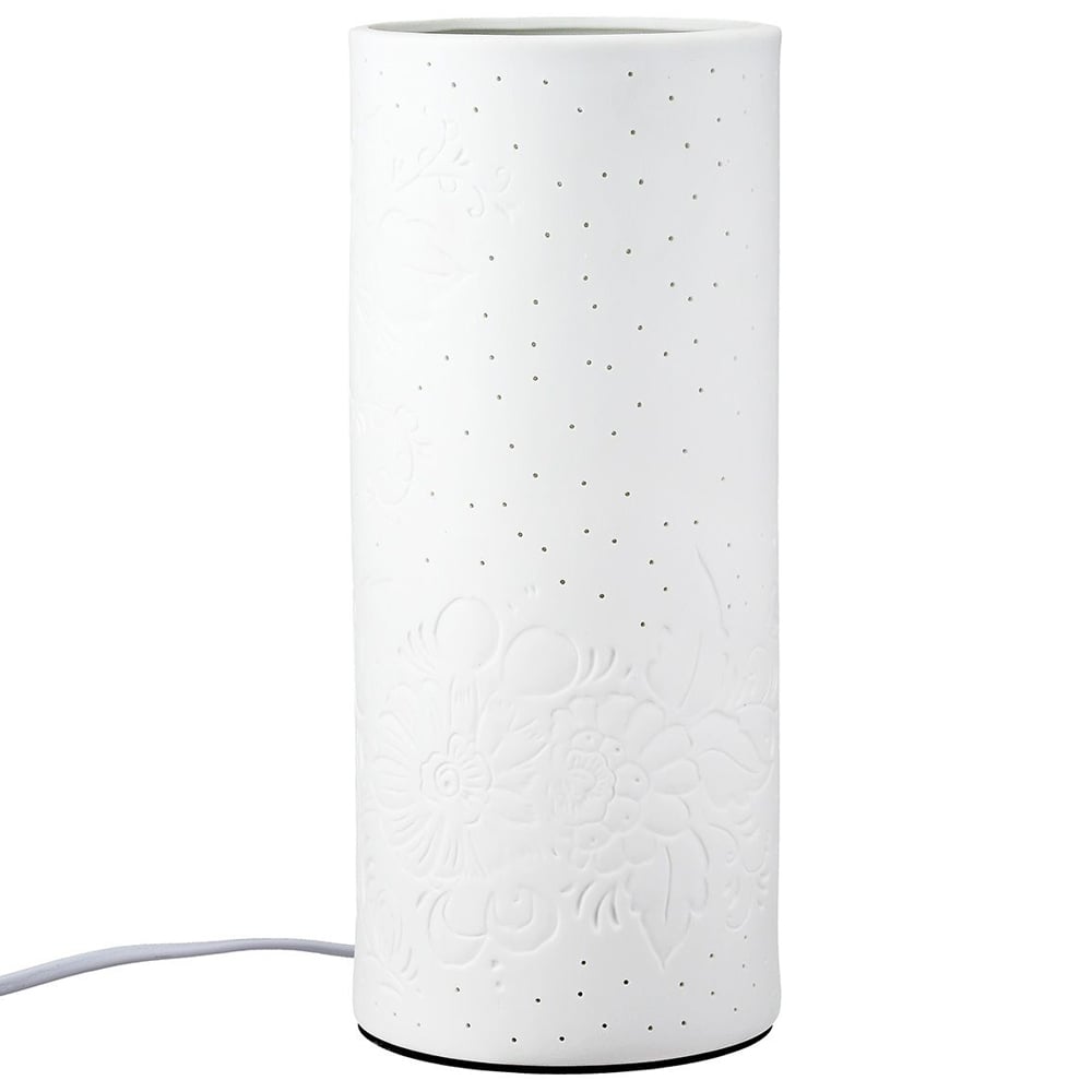 Allegan Large Porcelain Table Lamp In White