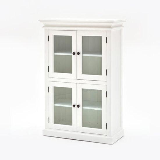 Allthorp Medium Wooden Display Cabinet In Classic White_3
