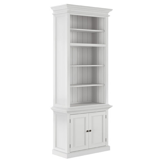 Allthorp Single Bay Storage Hutch Unit In Classic White Furniture in