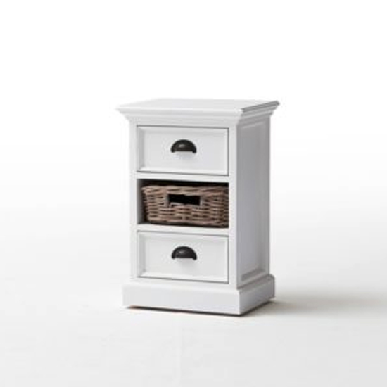 Allthorp Wooden Bedside Unit With Basket In Classic White_3