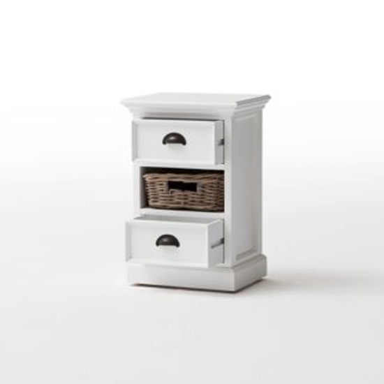 Allthorp Wooden Bedside Unit With Basket In Classic White_4