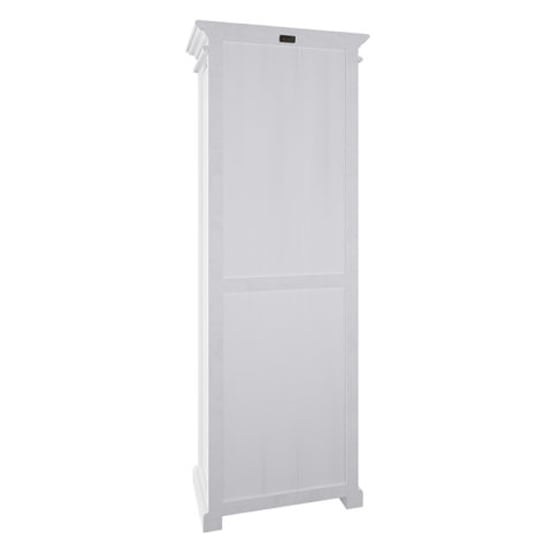 Allthorp Wooden Single Door Display Cabinet In Classic White_3