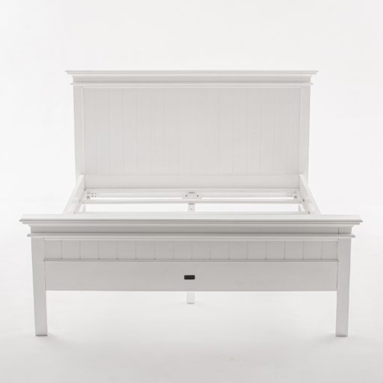 Allthorp Wooden Super King Size Bed In Classic White_5
