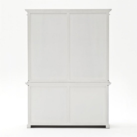 Allthorp Solid Wood Display In White With 4 Doors