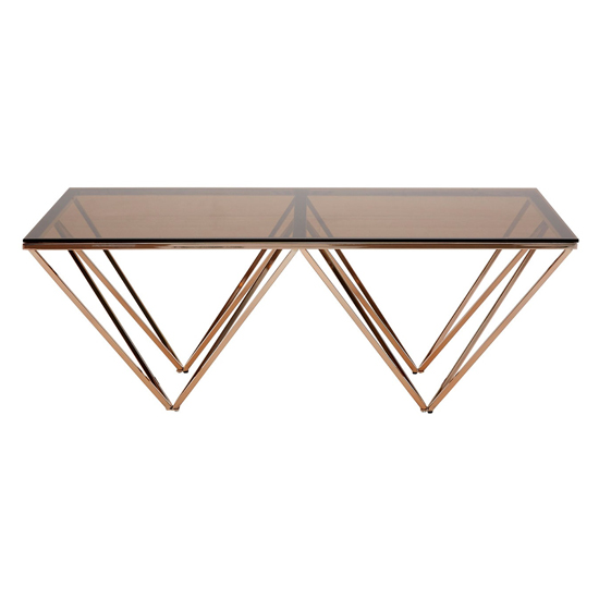 Read more about Alluras coffee table with champagne metal legs