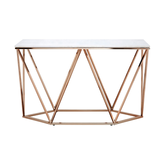 Alluras Rectangular Console Table In Champagne Gold     _2