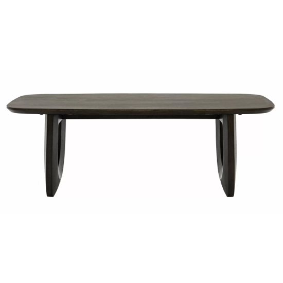 Alofi Mango Wood Coffee Table Rectangular In Walnut