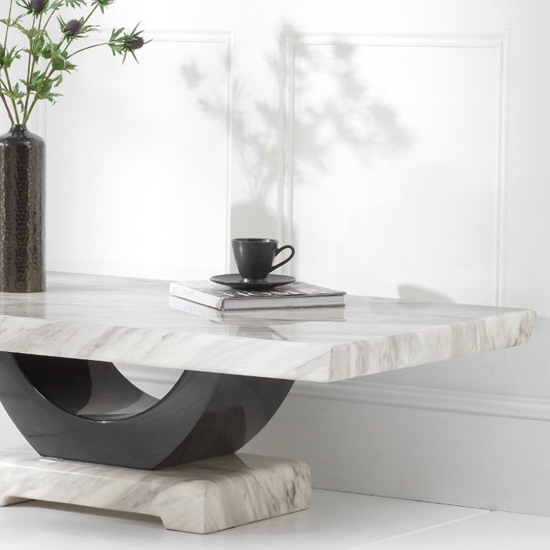 Aloya High Gloss Marble Coffee Table In Cream And Black_3