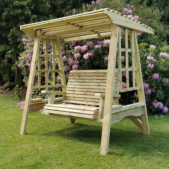 Read more about Alperton wooden 2 seater swing