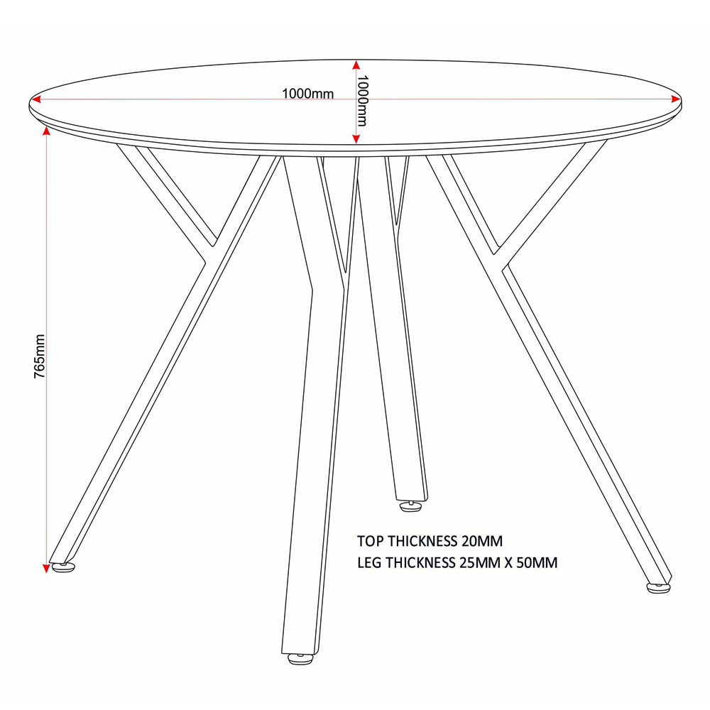 Alsip Wooden Dining Table with 4 Chairs in Concrete Effect