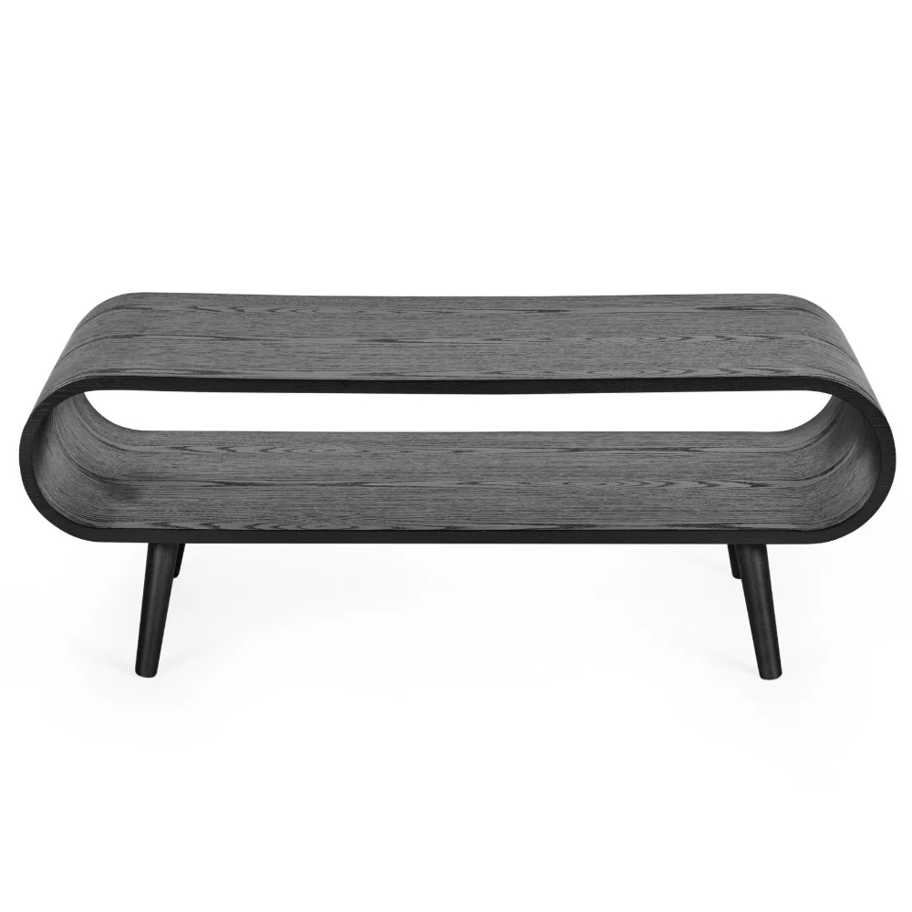 Altair Wooden Coffee Table in Black Ash