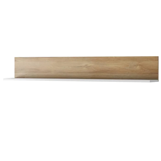 Alto Entertainment Unit In Grandson Oak And White With LED
