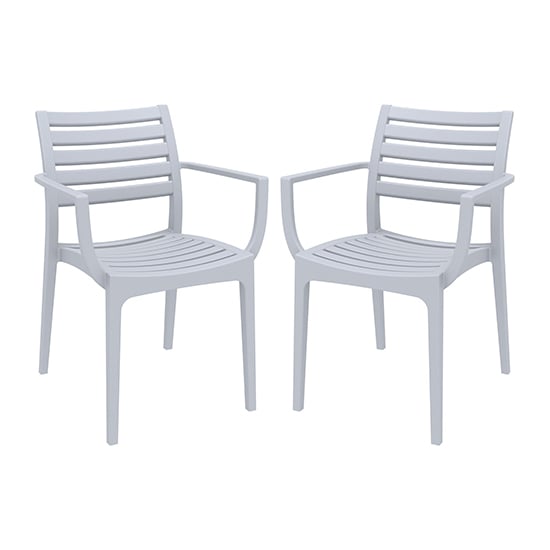 Alto Silver Grey Polypropylene Dining Chairs In Pair_1