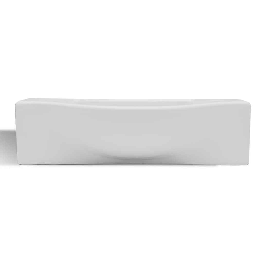 Alton Wall Hung Basin Without Waste 450mm Wide 1TH - White
