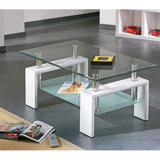 alva clr wht cof tab - Small Coffee Tables For Small Spaces And Their Successful Integration