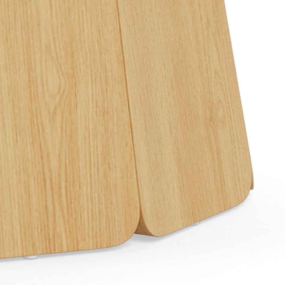 Alvane Wooden Extending Dining Table in Melamine Oak
