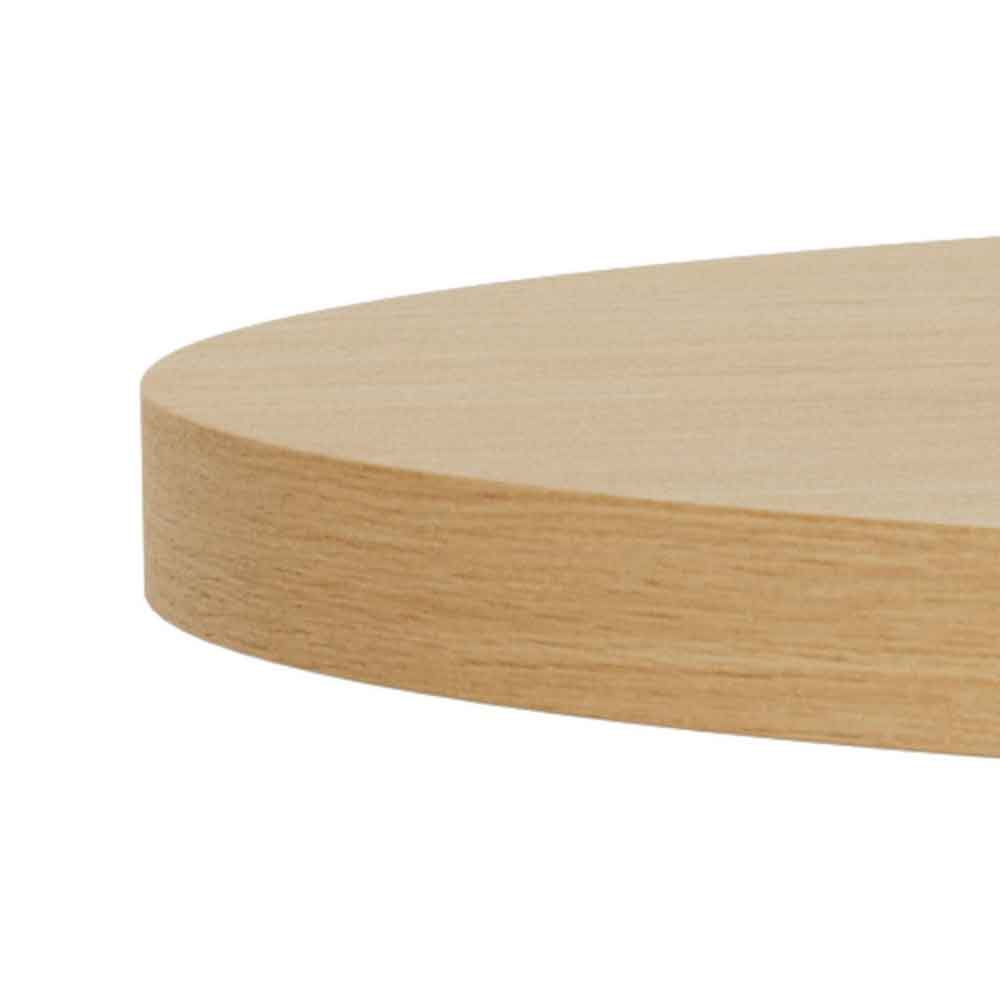 Alvane Wooden Extending Dining Table in Melamine Oak