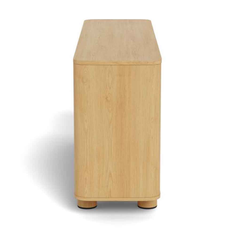 Alvane Wooden Sideboard in Melamine Oak