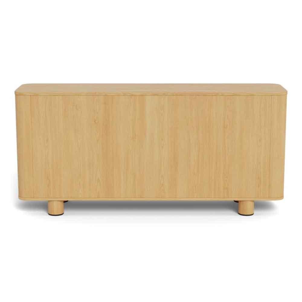 Alvane Wooden Sideboard in Melamine Oak