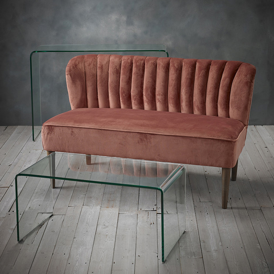 Alvescot Contemporary Glass Console Table In Clear_2