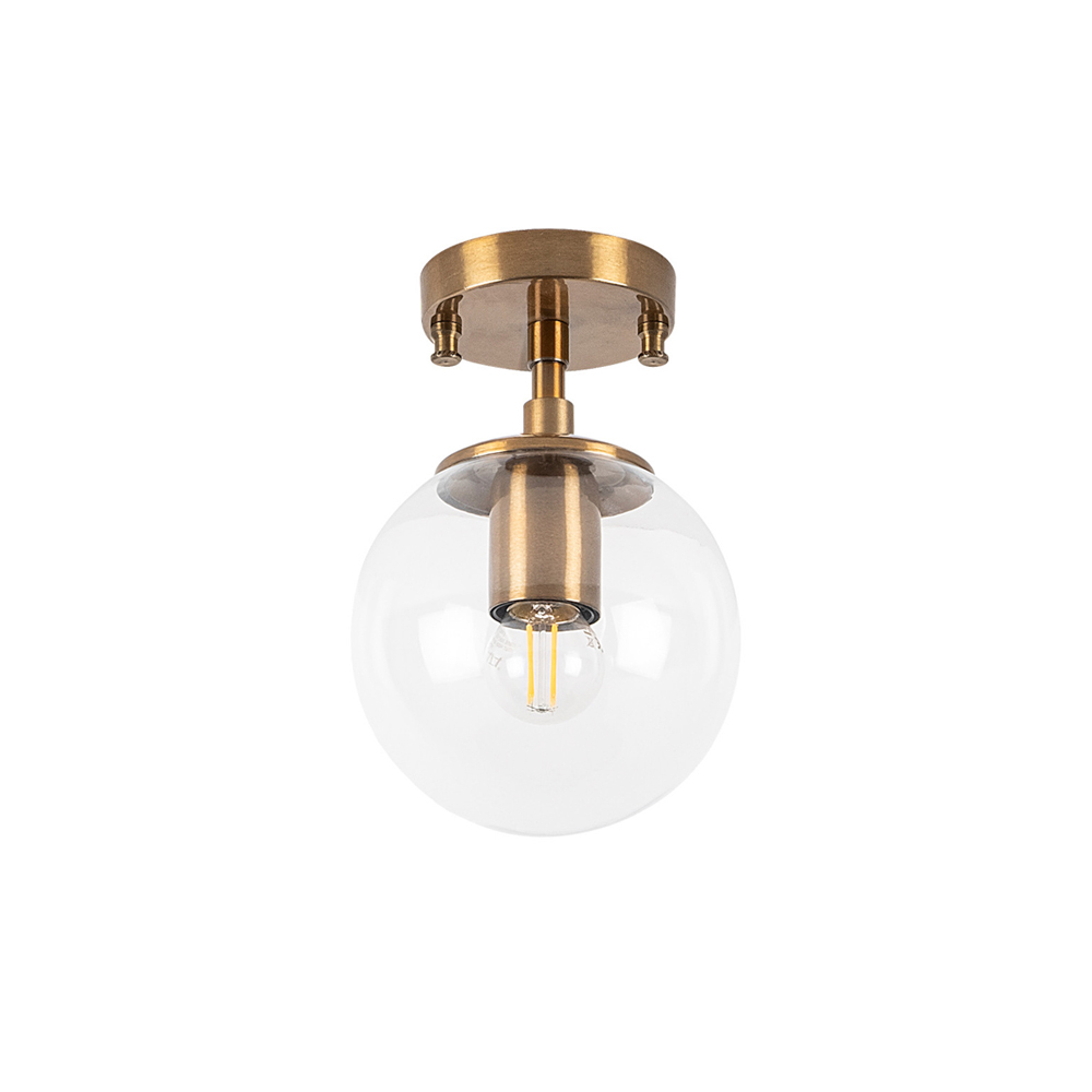 Atmaca Clear Glass Ceiling Light Bulb in Vintage