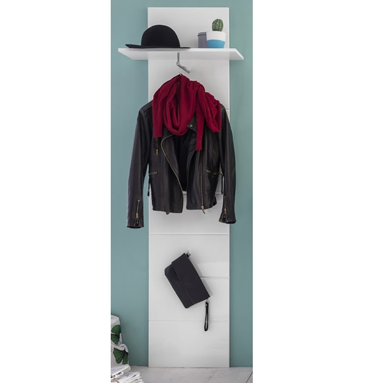 narrow coat rack