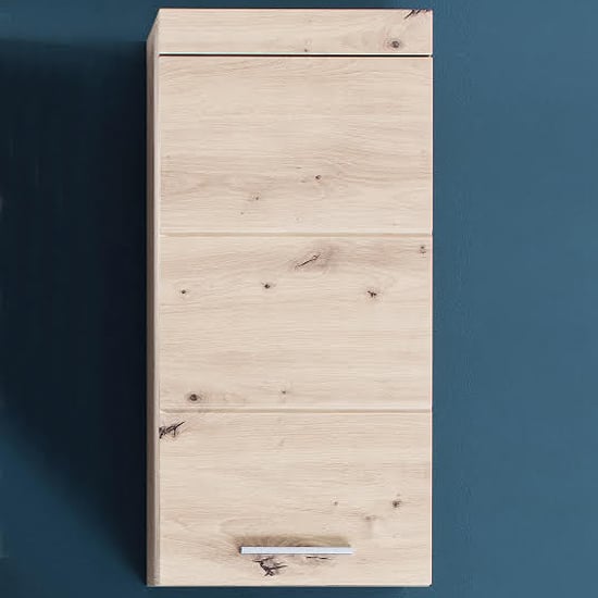 Read more about Amanda wall storage cabinet in knotty oak