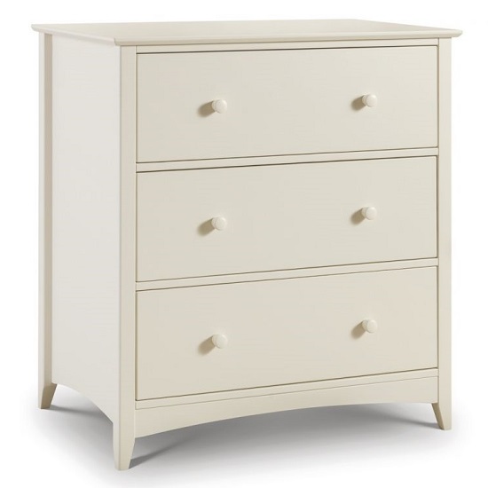 Caelia Kids Wooden Changing Station In Stone White Lacquer_2