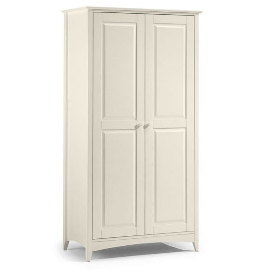 Amani Wardrobe In White With 2 Doors
