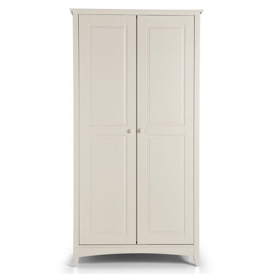 Amani Wardrobe In White With 2 Doors_3