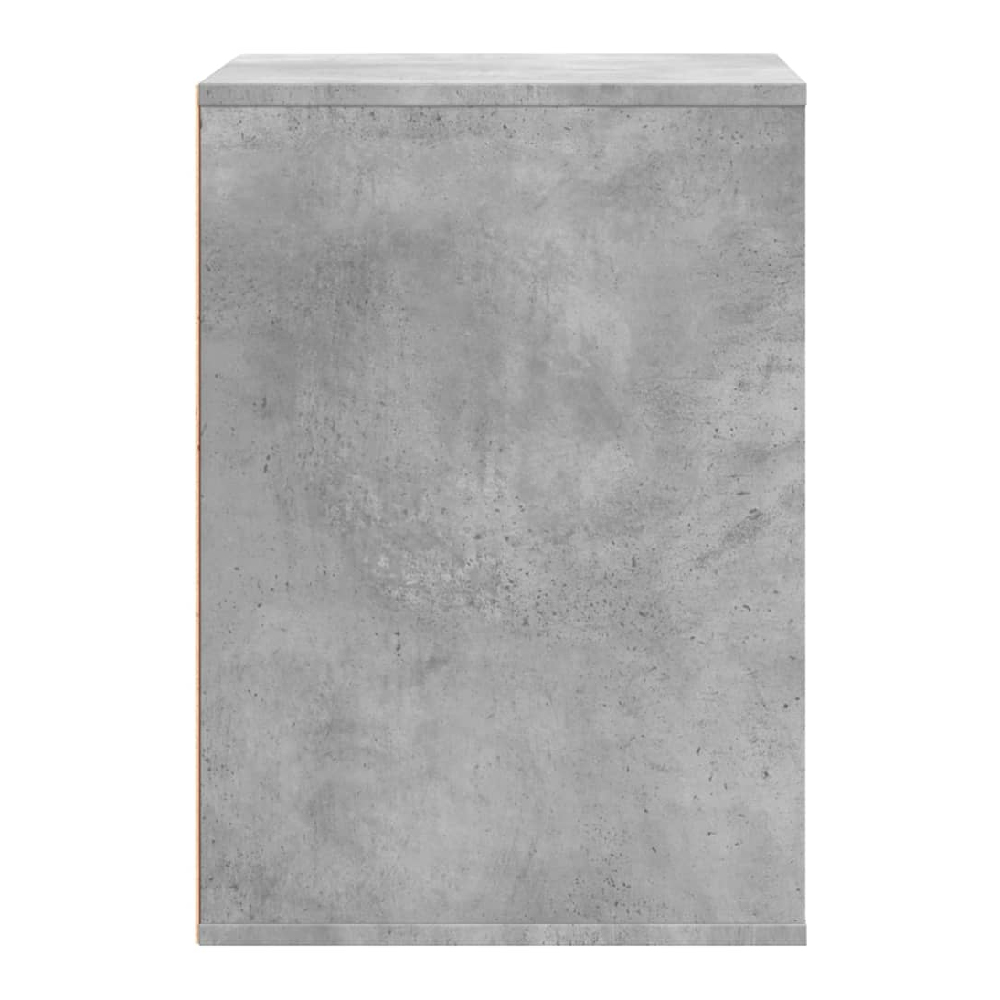 Amarillo Wooden Chest OF 3 Drawers In Concrete Grey