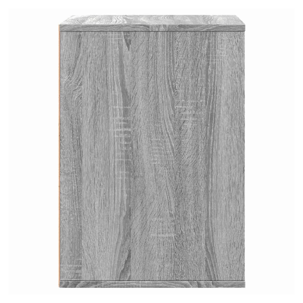 Amarillo Wooden Chest OF 3 Drawers In Grey Sonoma