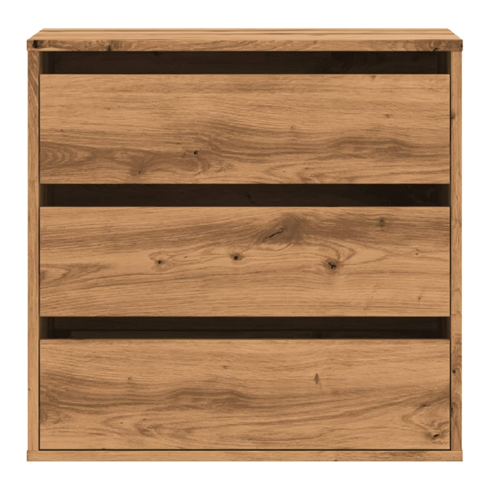 Amarillo Wooden Chest OF 3 Drawers In Oak