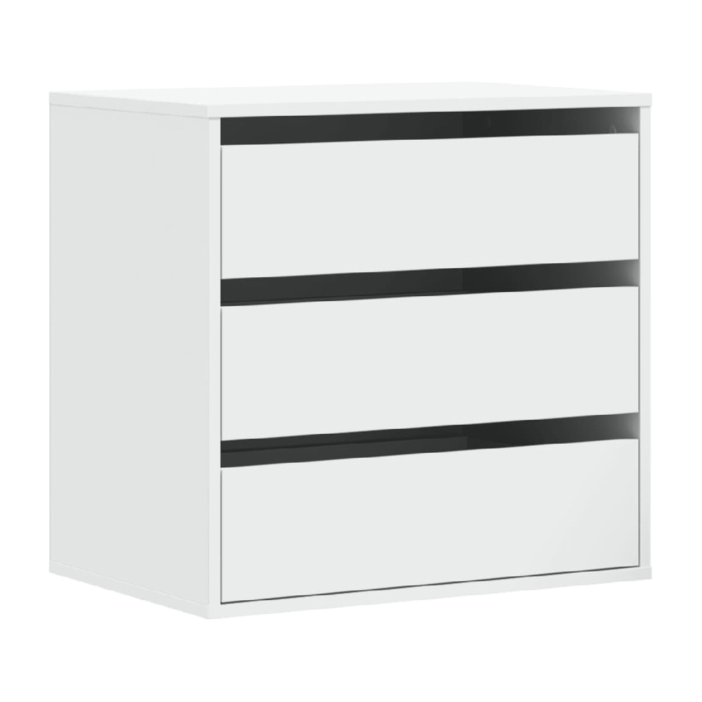 Amarillo Wooden Chest OF 3 Drawers In White