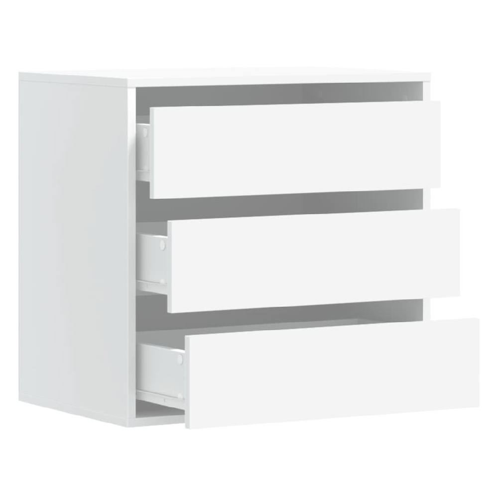 Amarillo Wooden Chest OF 3 Drawers In White