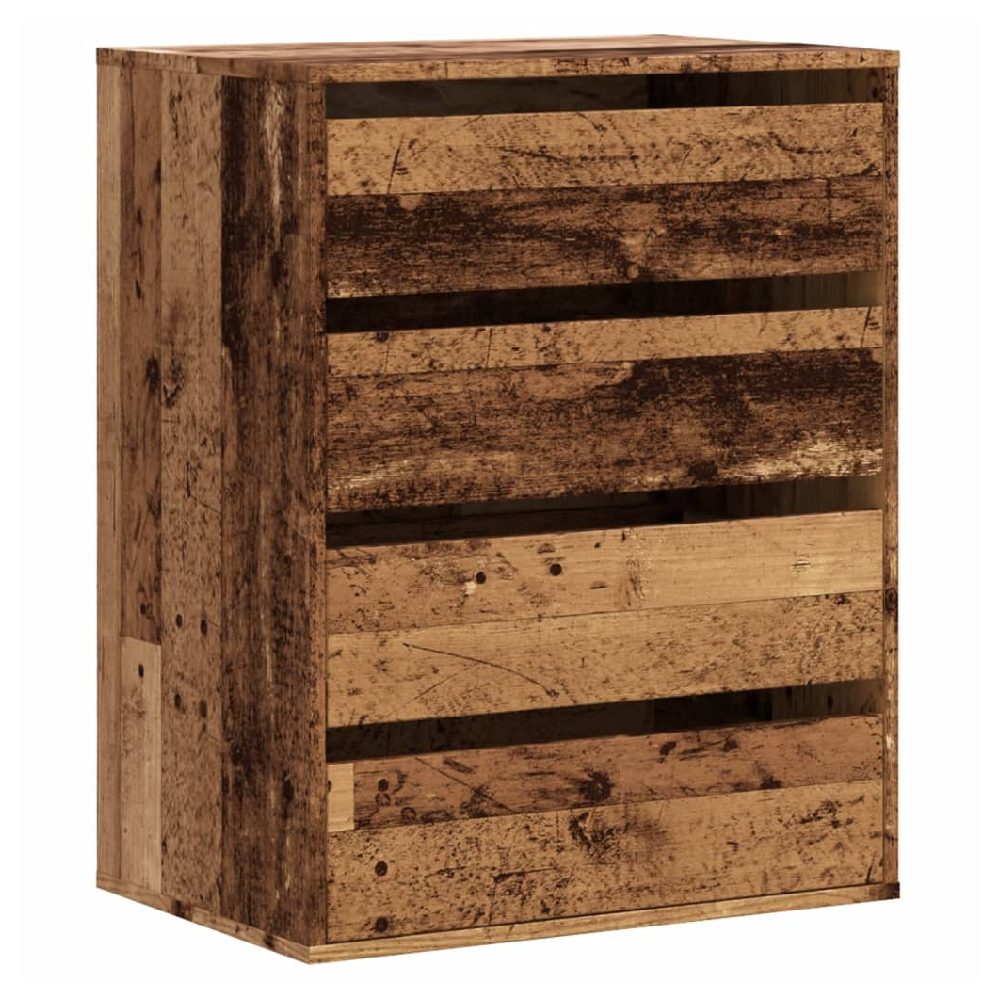 Amarillo Wooden Chest OF 4 Drawers In Brown Oak